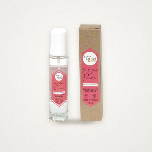 Eau de Toilette Smoothie Fruits Rouges, Born to Bio 50 ml