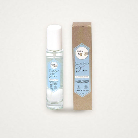 Eau de Toilette Fleurs Poudrées, Born to Bio 50 ml
