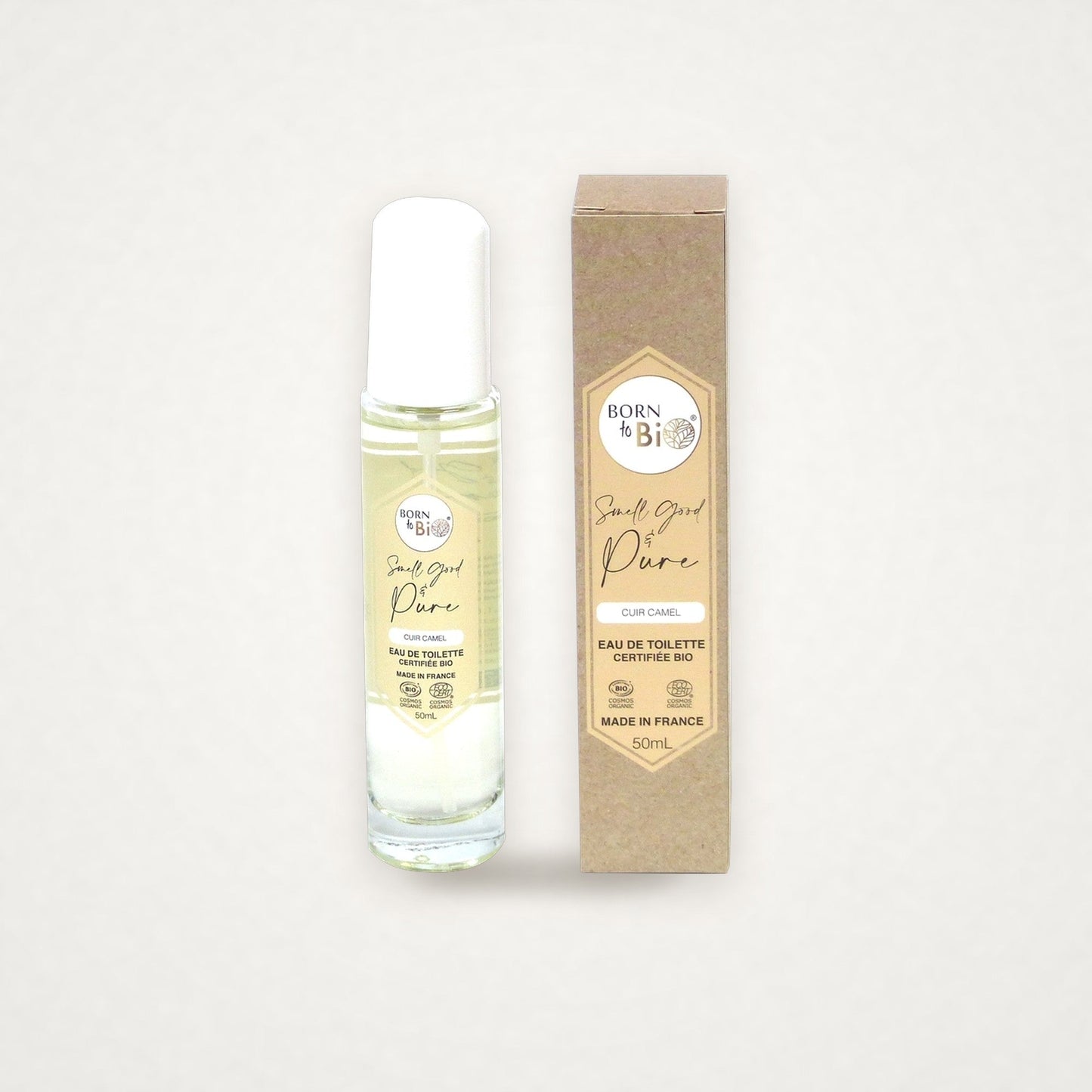 Eau de Toilette Cuir Camel, Born to Bio 50 ml