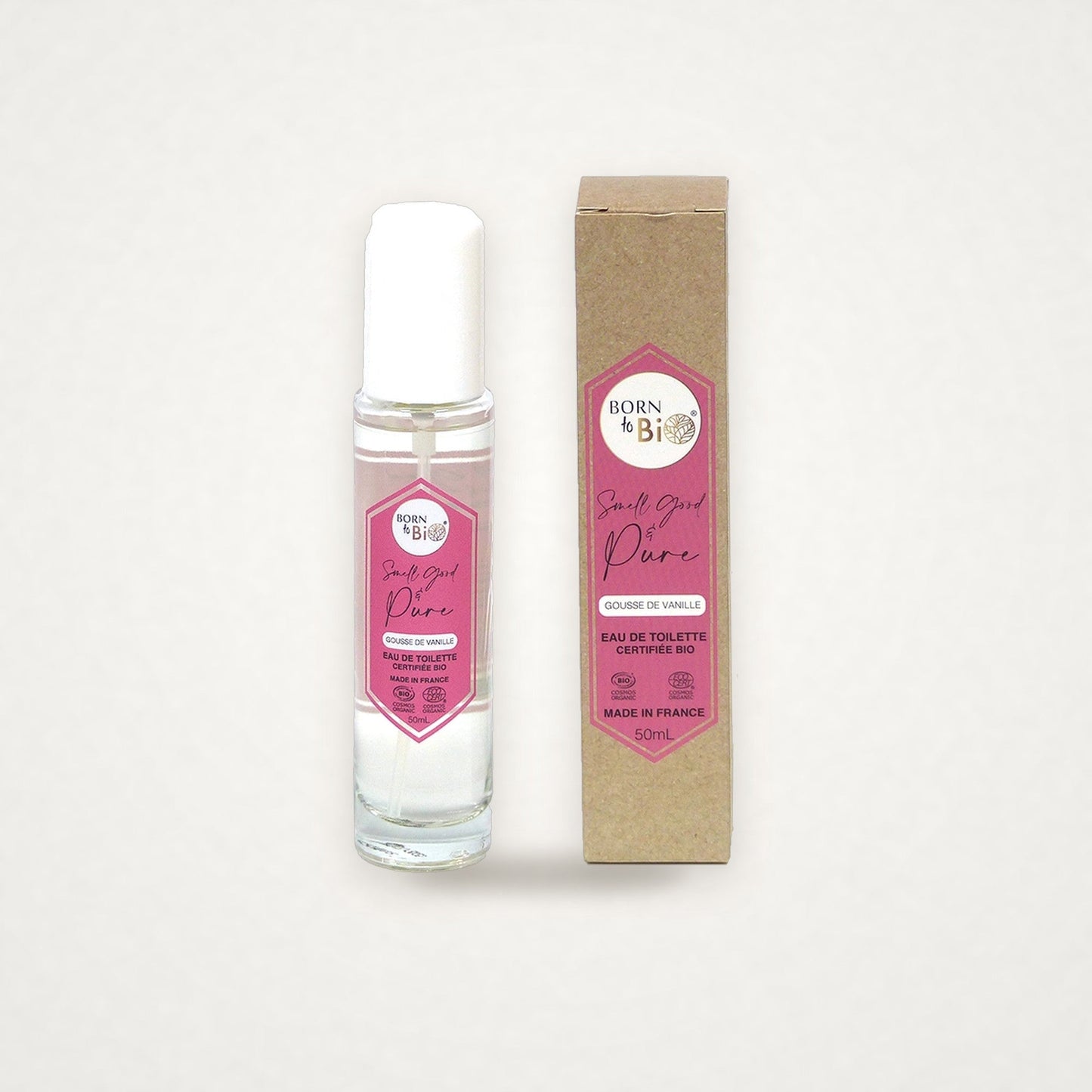 Eau de Toilette Gousse de Vanille, Born to Bio 50 ml