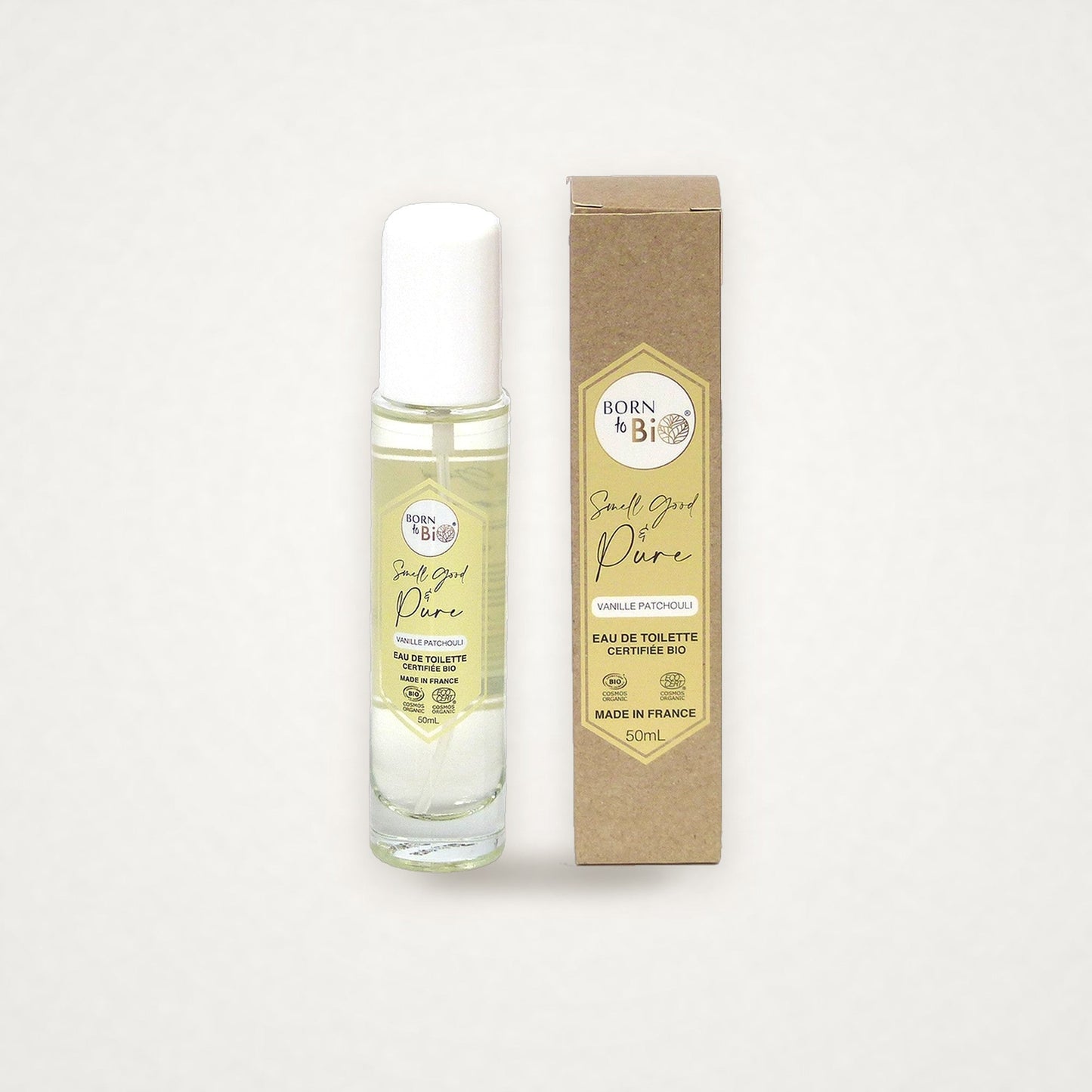 Eau de Toilette Vanille Patchouli, Born to Bio 50 ml