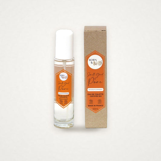 Eau de Toilette Douceur d'Oranger, Born to Bio 50 ml